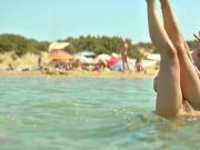 Elli Tringou Naked Scene from 'Suntan' on ScandalPlanet.Com