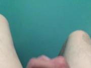My husband cumming for my wet pussy