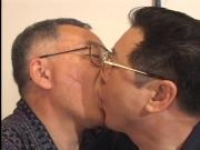 two slutty hung dads plow a twink
