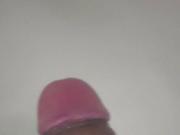 Mature blonde slut swallowing cock