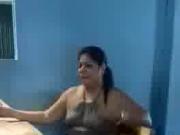 brazilian bbw striptease in public bar