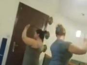 arab mom dancing