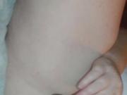 Using my wand & BBC dildo for hubby