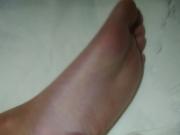 Cum on my foot