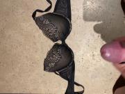 Cum on wifes bra