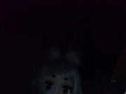 kigurumi vibrating in the dark