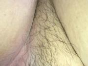 BBW Hairy Pussy with big meaty labia and swollen clit