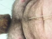 Pissing on myself and in my beard