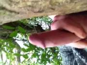 Outdoor masturbation