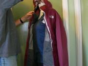 Handjob and cum in feet