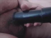 CUM inside Vacuum, quick orgasm