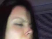 brunette riding