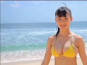 Mizuki Hoshina Yellow Bikini - non nude
