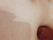 20 yo Play with big dildo!