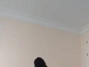 Showing herself naked
