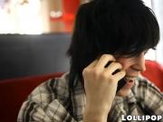 Emo twink Tyler Bolt cums as he is fucked so hard by lover