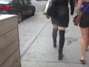 Teen in leather skirtpart 1