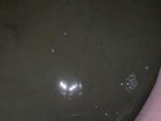 Public Masturbation in a Puddle