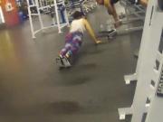 jacking at the gym 1
