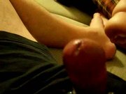 Late Night Load with Rubber Pussy Nice Messy Cum Shot 