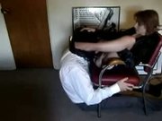 Kinky sex Secretary and her boss
