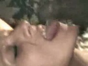 wife swollowing black cum