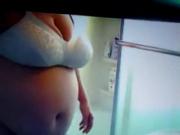 Mature Mom in the bathroom! Amateur hidden cam!