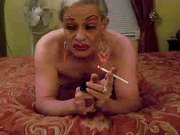 Drag Queen Smoking