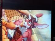 Super cute furry boy gets nice cumshot SoP