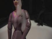 Thick cum on action figure