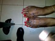 Ebony long toe nail fj