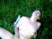 Squirting in the field AP69