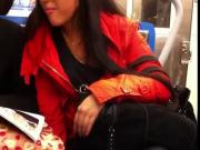 asian in subway