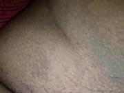 Quick Masterbation Tease with Thin Vibrator