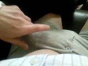 new hand playing with cock