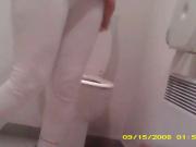 caught wife in toilets hidden spy cam hairy private sazz