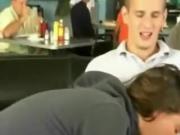 WAITRESS INTERRUPTS RESTAURANT PUBLIC BLOWJOB