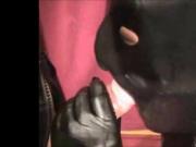 Gays Rubber BJ