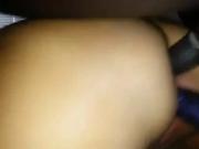 BBC dp with huge dildo