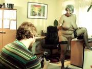 Mature slut on porn casting