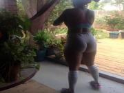 ebony workout clip