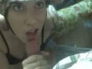 Balkan blowjob with cum