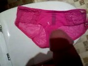 Cum on pink panties