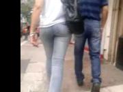 Cute ass in jeans compilation, hidden cam