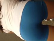 Thin Latina booty pussy