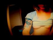 horny girl in webcam