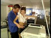 busty russian beauty fucked at the photocopiers - nm17