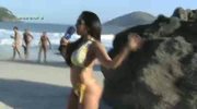 Real Nude Beach Brazilian TV Report - Mulher Melao