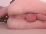 Playing with my hole till cum