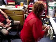 dana gets a facial